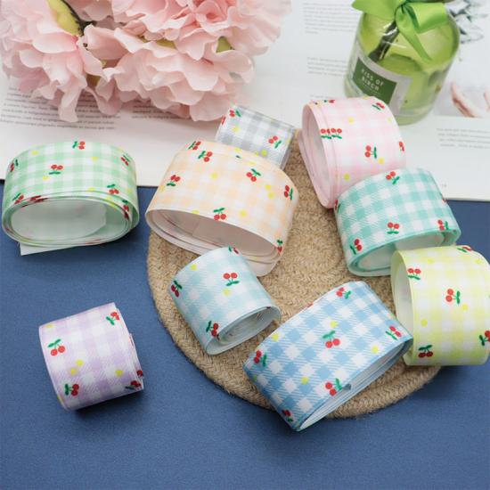 Cotton texture polyester ribbon